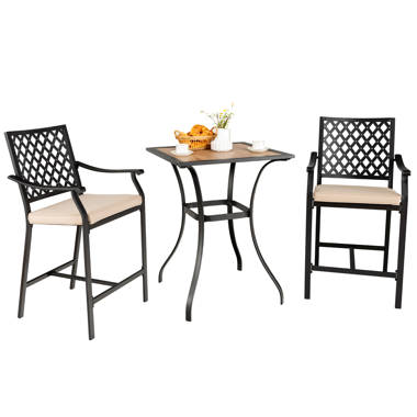 Tadwick patio 3 discount piece bistro set